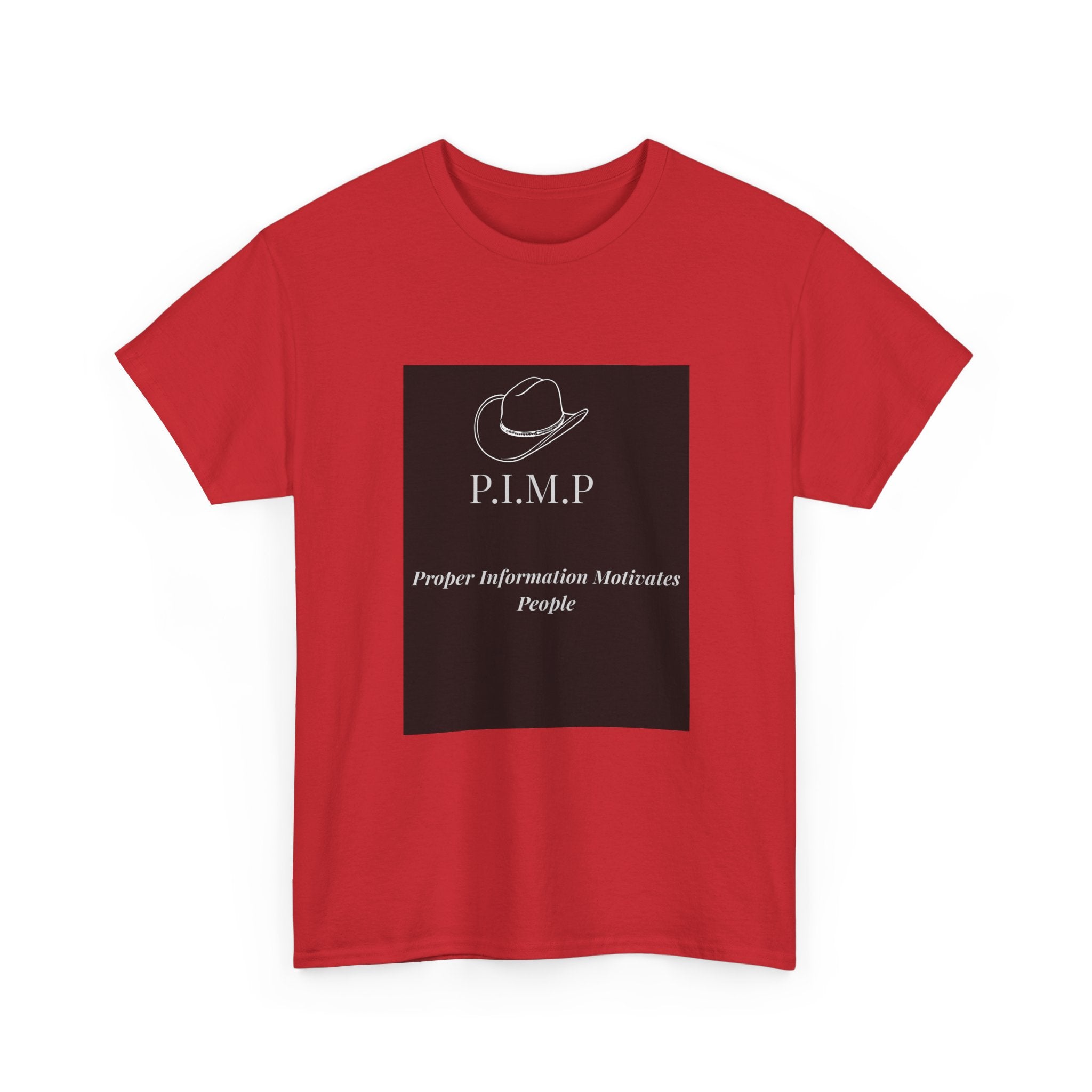 Graphic Tee — P.I.M.P. (Proper Information Motivates People) Logo T-Shirt