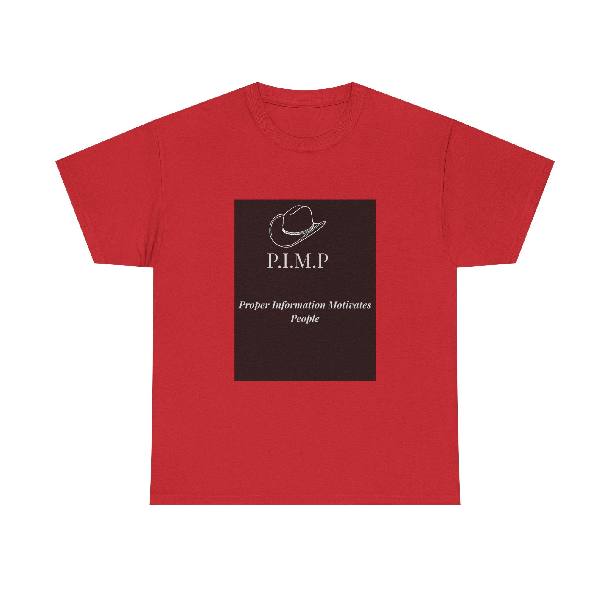 Graphic Tee — P.I.M.P. (Proper Information Motivates People) Logo T-Shirt