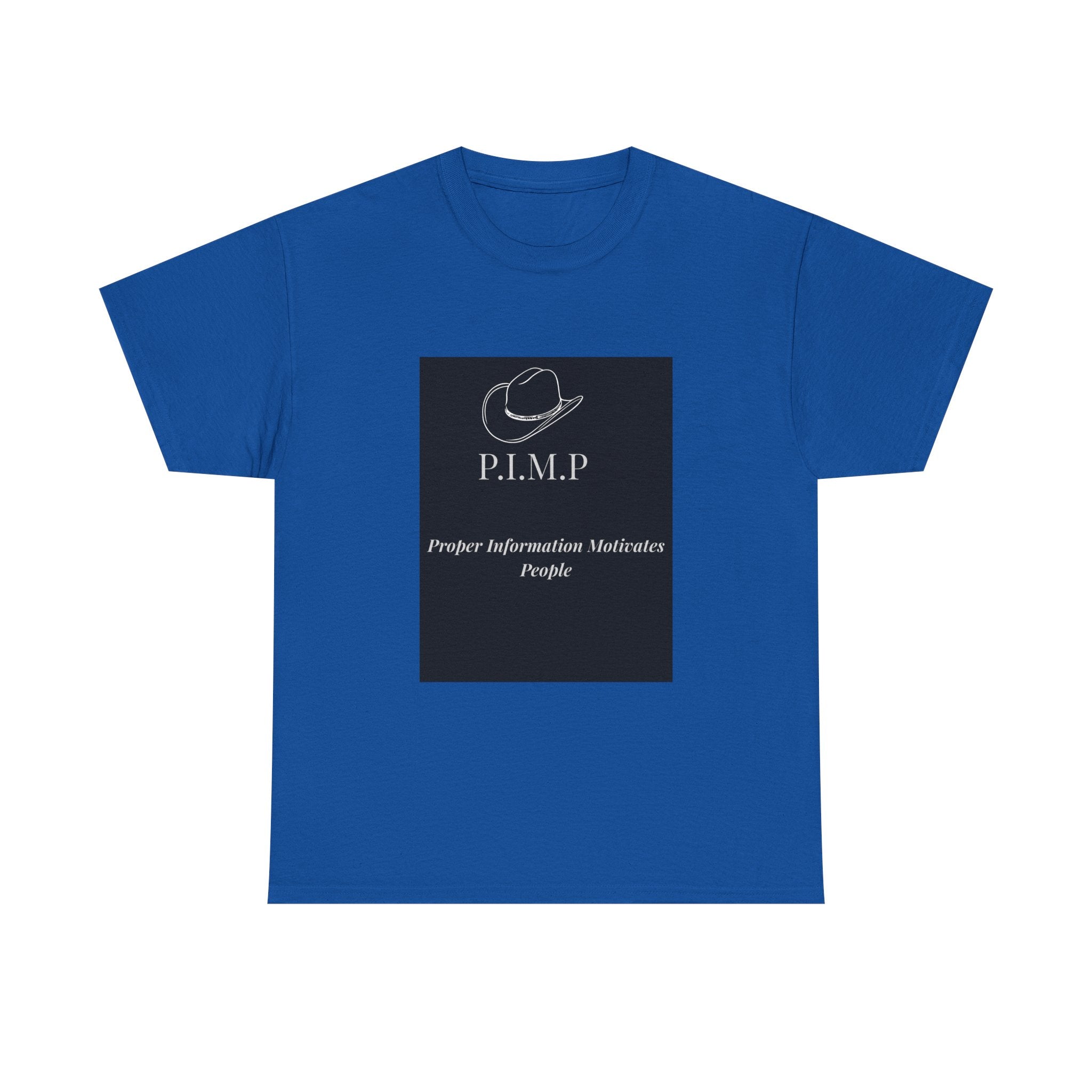 Graphic Tee — P.I.M.P. (Proper Information Motivates People) Logo T-Shirt