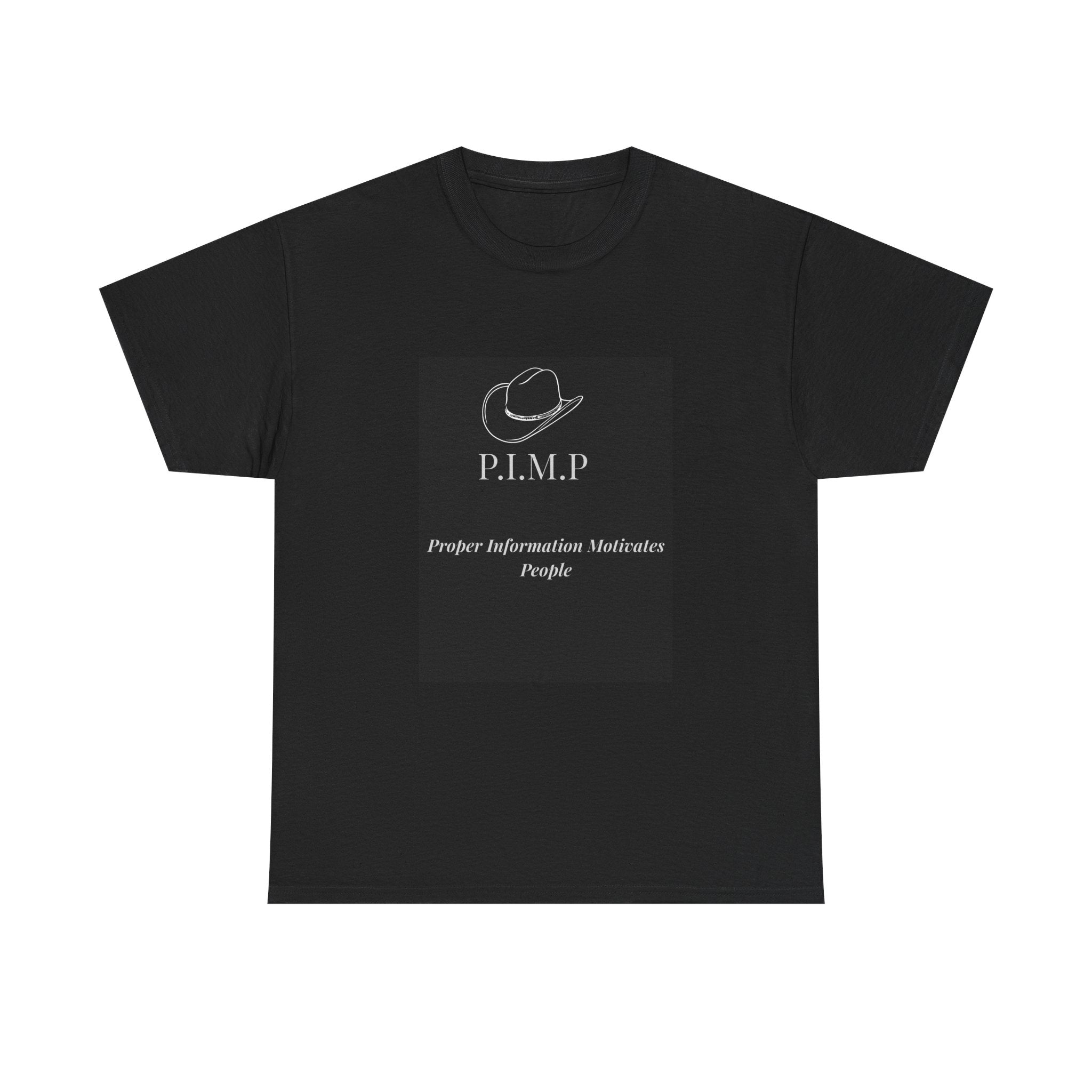 Graphic Tee — P.I.M.P. (Proper Information Motivates People) Logo T-Shirt